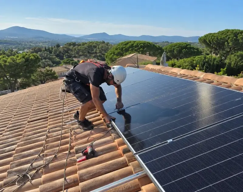 Installateur panneaux solaires Triaize — pose photovoltaïque sur toiture